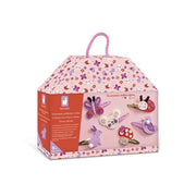 Janod Glitter Hårspænder, Flower Garden