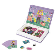 Janod magnetbog pigetøj, 46 magneter