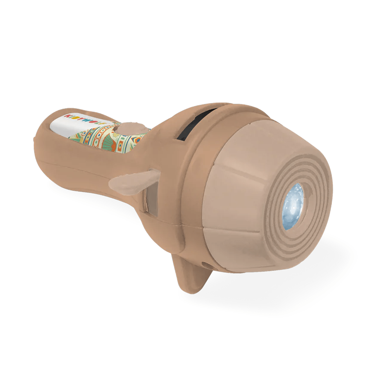 Kidywolf lommelygte m.historier, brun