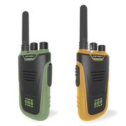 Kidywolf walkie talkie - sæt, grøn/orange