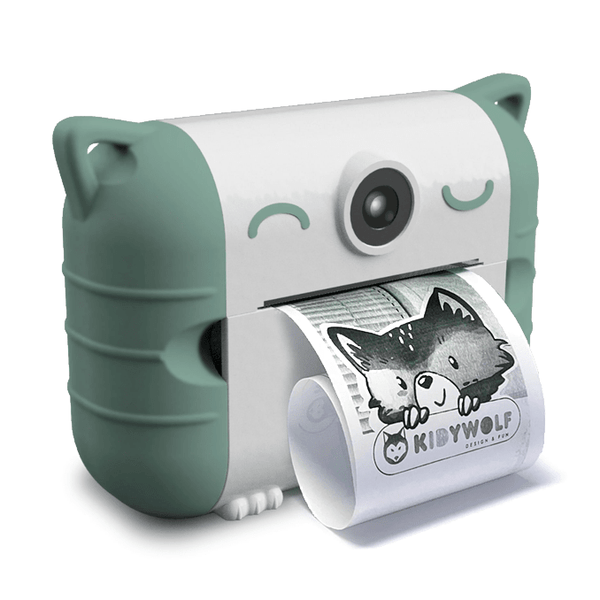 Kidywolf Printkamera, grün
