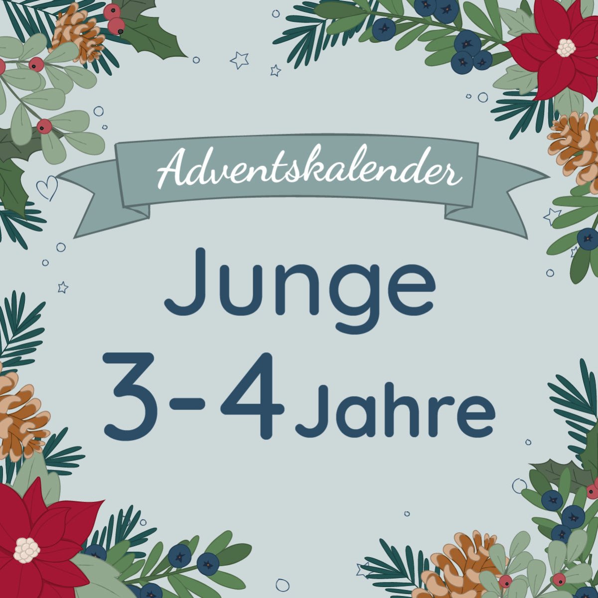 Adventskalender Junge 3-4 Jahre