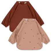 Konges Sløjd 2 - pak forklæde m.ærmer, cherry