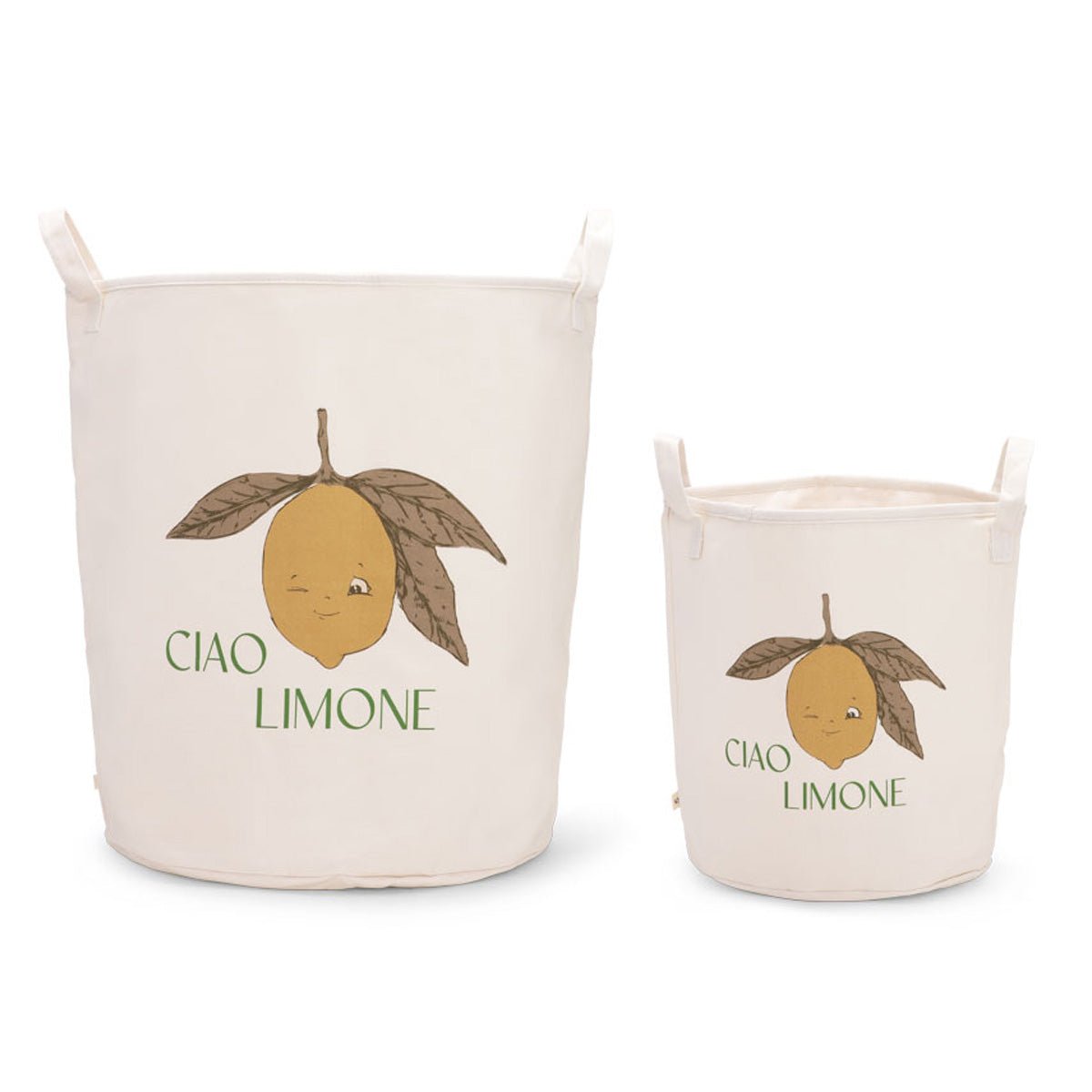 Konges Sløjd Opbevaringskurv, ciao limone
