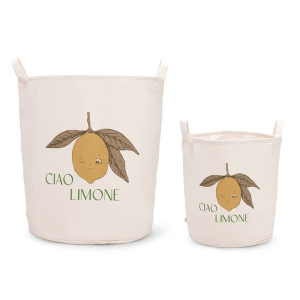 Konges Sløjd Opbevaringskurv, ciao limone