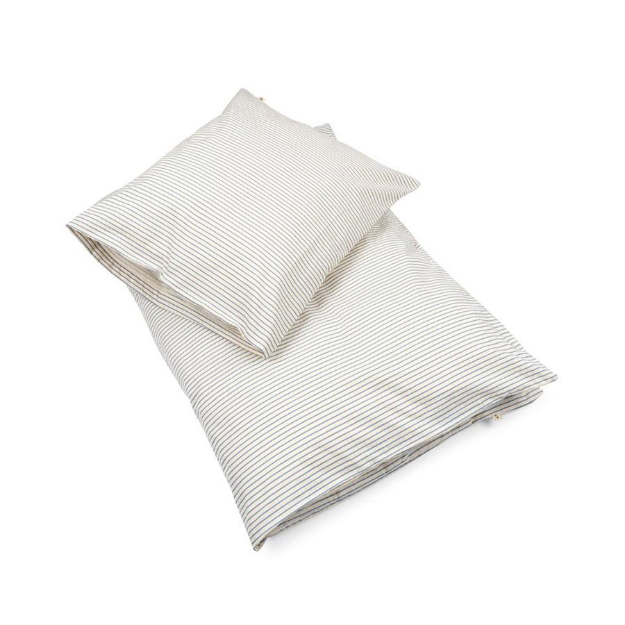 Konges Sløjd Sengetøj baby, stripe bluie