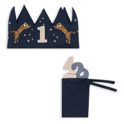 Konges Sløjd fødselsdagkrone, tiger