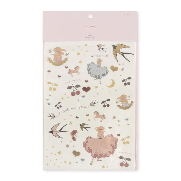 Konges Sløjd Tattoos, rosa