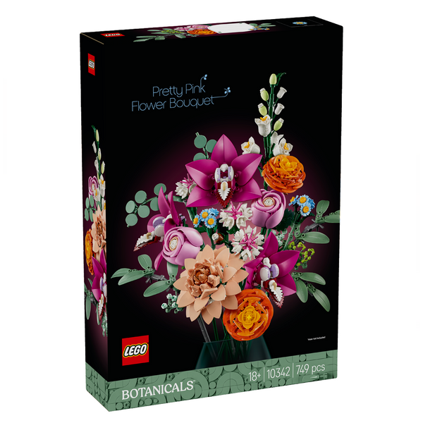 LEGO® Schöner pinker Blumenstrauß