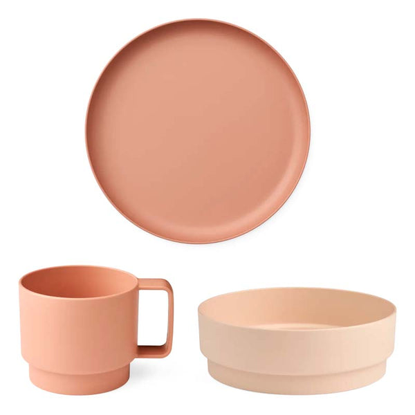 Liewood Walt Geschirrset, rose mix