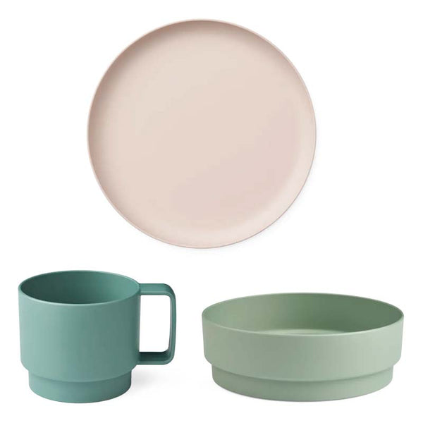 Liewood Walt Geschirrset, dusty mint mix