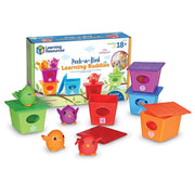 Lær Om Tal Og Farver, aktivitetssæt Med Fugle