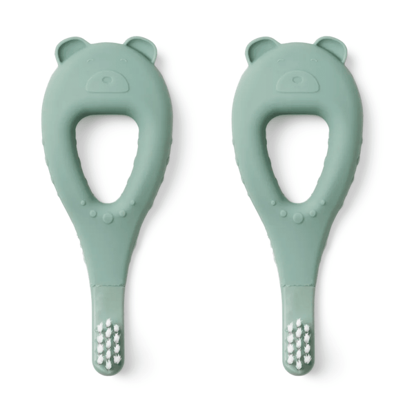 Liewood 2-er Pack Zahnbürste Bär, Peppermint