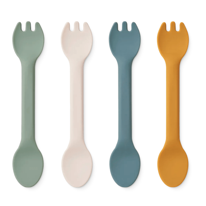 Liewood 2 - i - 1 bestiksæt, 4 stk - faune green mix