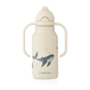 Kimmie Wasserflasche mit Henkel Meereskreatur / Sand