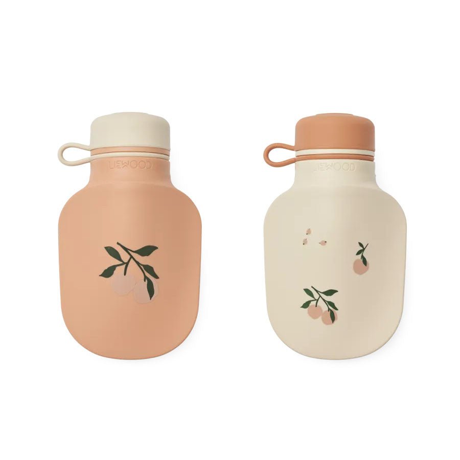 Liewood Lizzie 2 - pak smoothie flaske, peach/sea shell
