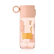 Liewood Clemence Tritan Drikkeflaske, 350 ml - Cats and Dogs / Sandy
