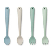 Liewood spisesæt, 4 - pak, dusty mint multi mix