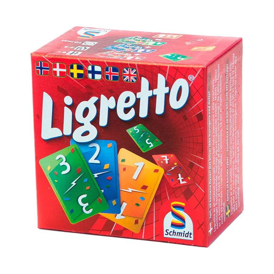 Ligretto spil rød