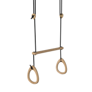 Lillagunga acrobat, eg, sort reb, 2,80 - 3,80m