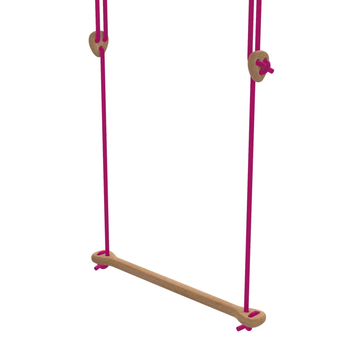 Lillagunga trapez, eg, fuchsia reb, 2,80 - 3,80 m
