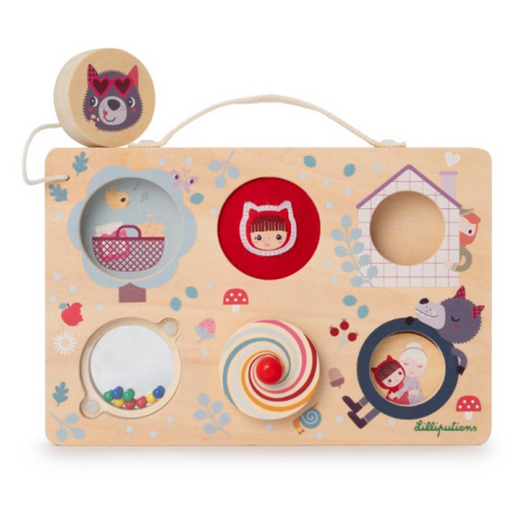 Lilliputiens Aktivitätsbrett, Abenteuer