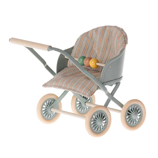 Maileg Kinderwagen Baby - Blau