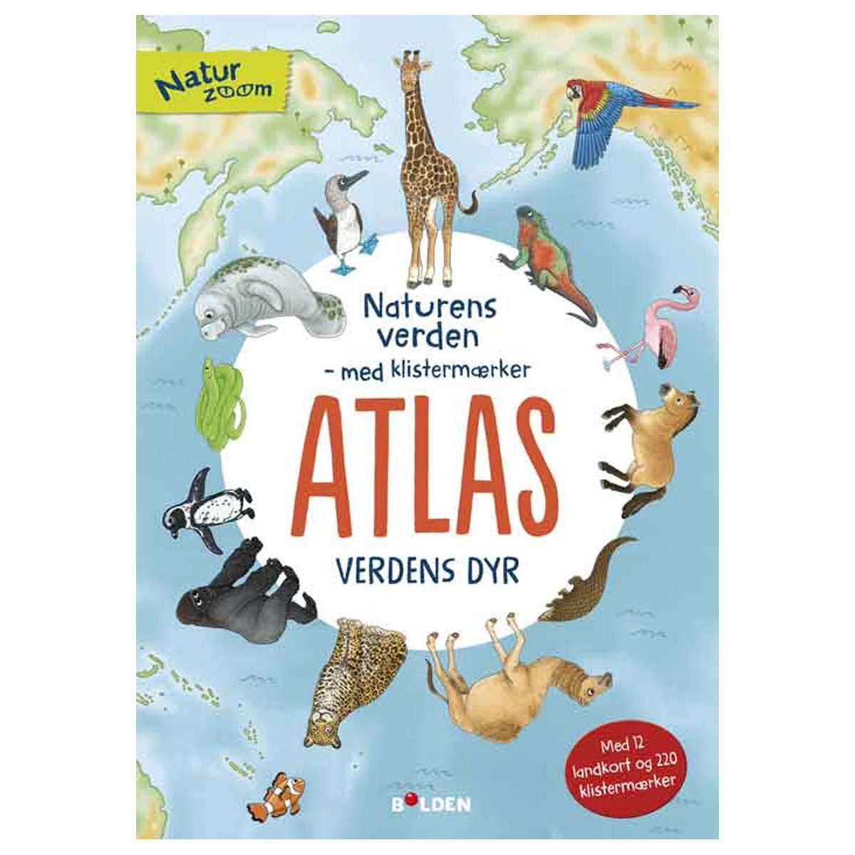 Naturens Verden – med Klistermærker – Atlas Verdens Dyr