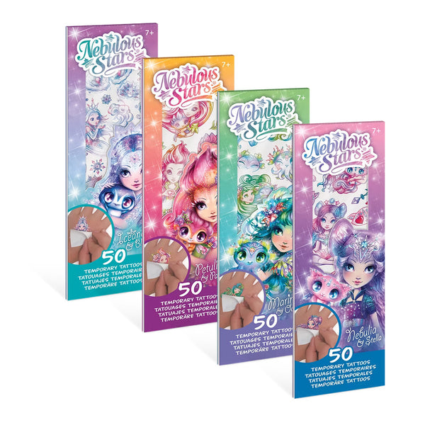 Nebulous Stars Tattoos, assortiert
