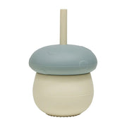 OYOY Mushroom kop, offwhite/blue