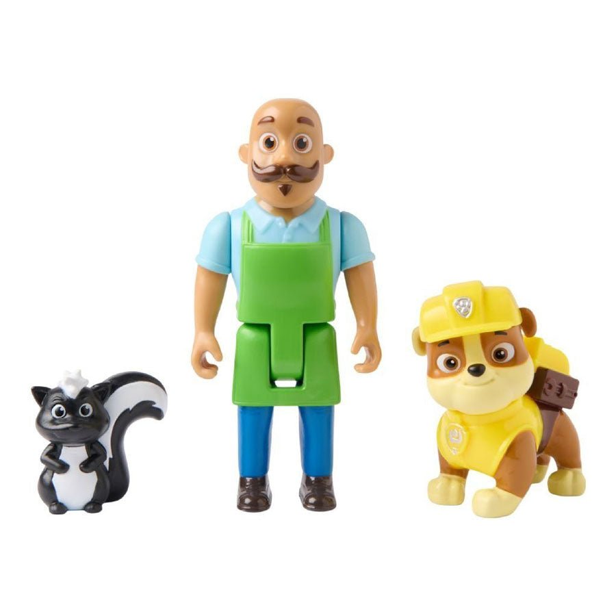 Paw Patrol Figurer - Rubbles & Mr. Porter