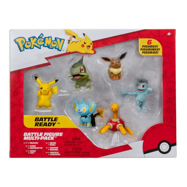 Pokemon Battle-Figuren 6 Stk.