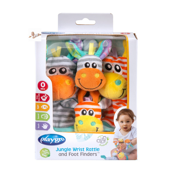 Rassel-Socken und Handgelenk-Rassel-Set