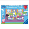 Gurli Gris Puzzle auf dem Spielplatz (2x24 Teile)