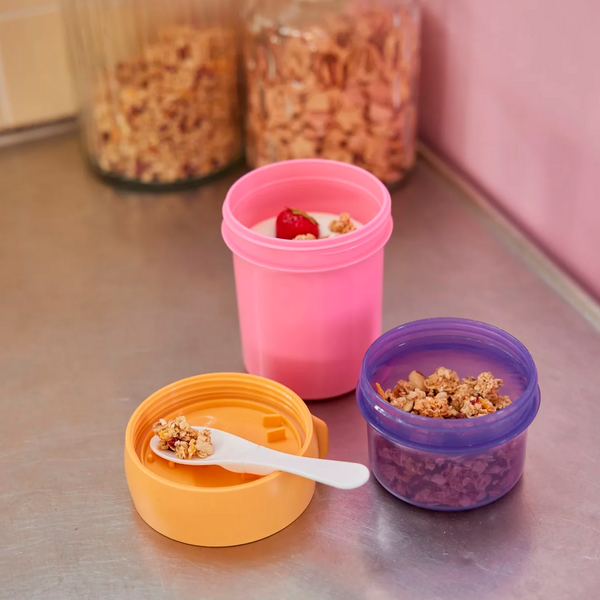 To go Müslibox pink/ lavendel 400 ml, Rice