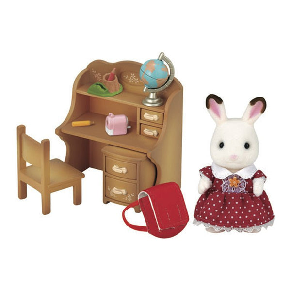 Sylvanian Families, Schwesterkanin und Schreibtisch