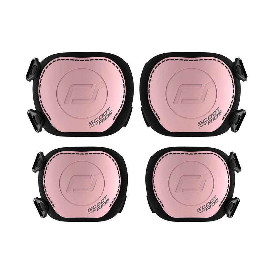 Scoot and Ride XS beskyttelsesudstyr, rose