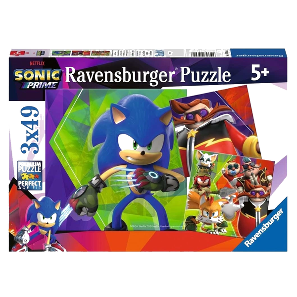 Sonic Prime Puzzle, 3x49 Teile