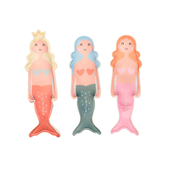 3-er-Pack Badespielzeug mit Melody Mermaid