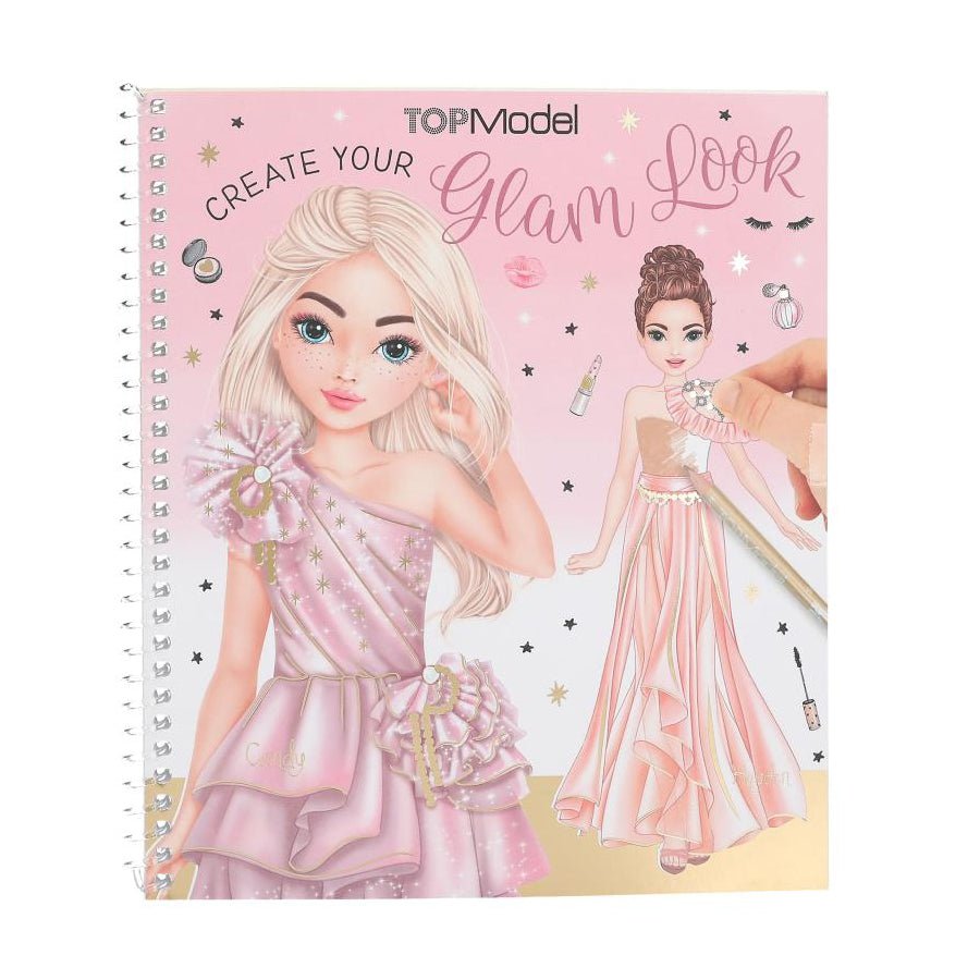 TOPModel Dress Me Up Stickers Malebog, Glam Look