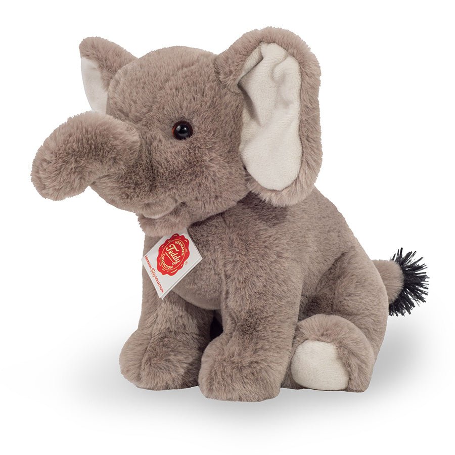 Teddy Hermann, siddende elefant 25 cm