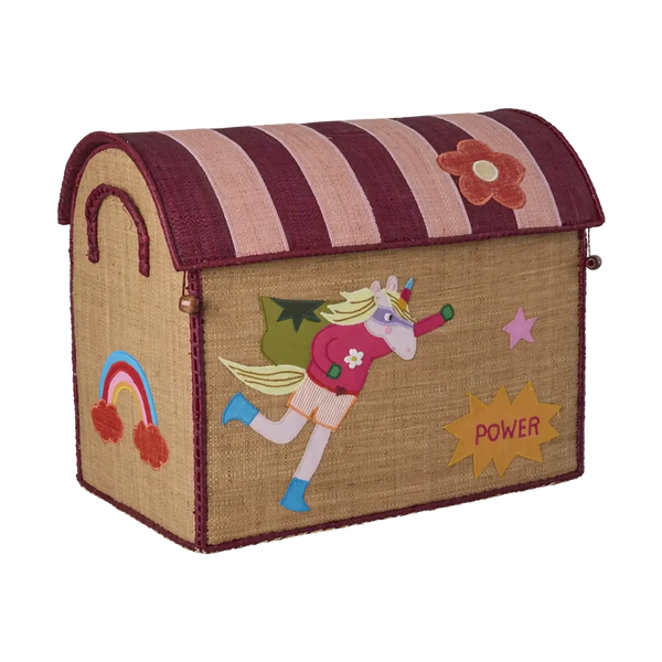 Rice Aufbewahrungskorb Hero Pink - mittel