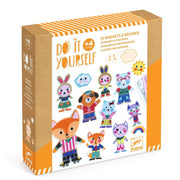 Djeco DIY - Magneter, Funky familie