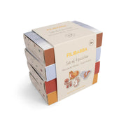 Filibabba Sæt Med 4 Puslespil, Wonderful Winter - Skovens Dyr