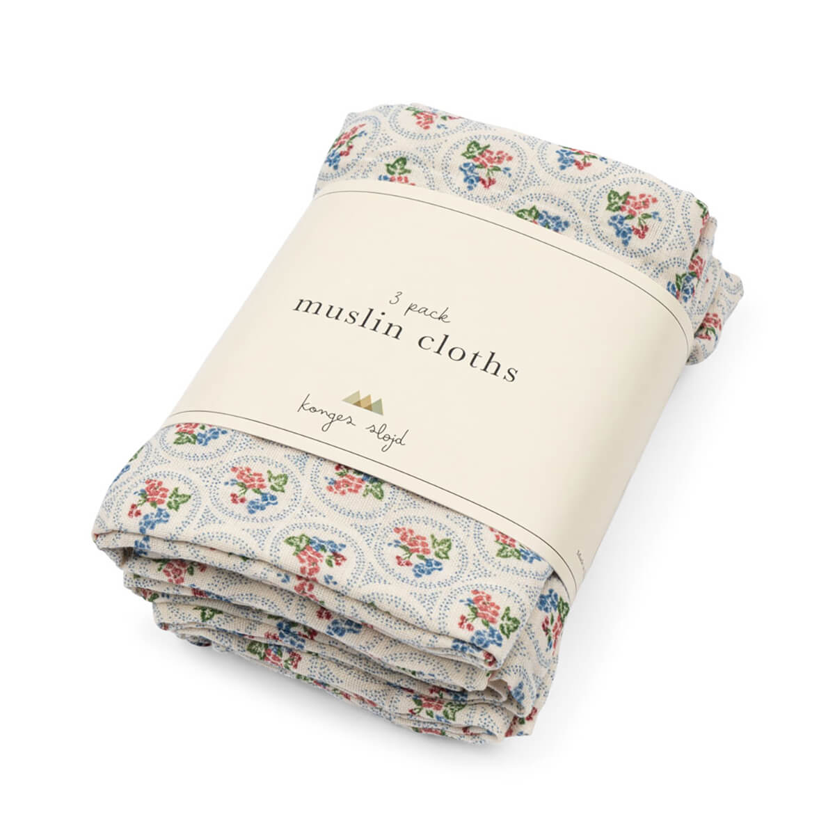 Konges Sløjd 3 - Pak Stofbleer, Verona Blues