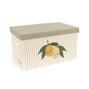 Konges Sløjd Opbevaringskurv, Stor - Lemon