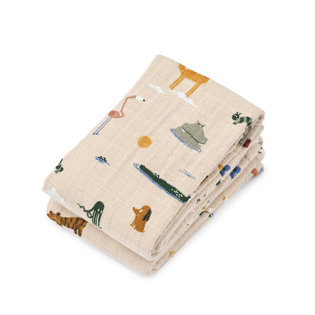 Liewood Lewis 2 - Pak Stofbleer, Around The World/Sandy