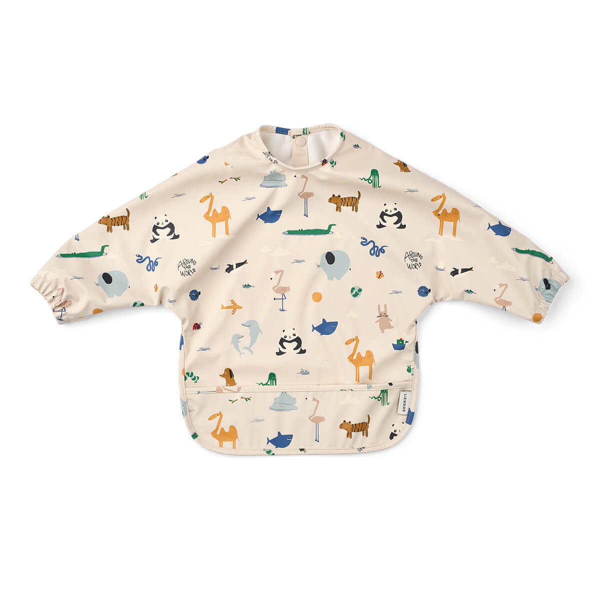 Liewood Merle Forklæde, Around the World/Sandy