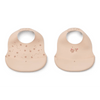 2-Pack Ember Lätzchen mit Aufdruck Mini Schmetterling / Apfelblüte