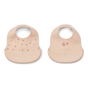 Liewood Ember 2 - Pak Hagesmæk m. Print, Mini Butterfly / Apple Blossom